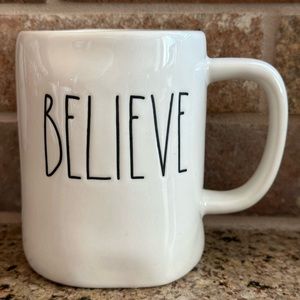 Rae Dunn “Believe” Mug